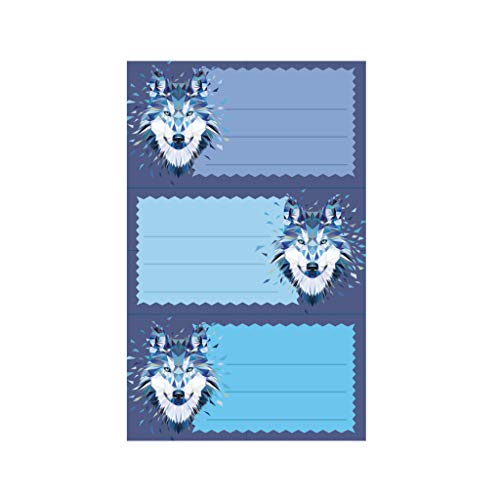 Herlitz 50028214 - Etichette per libri, motivo