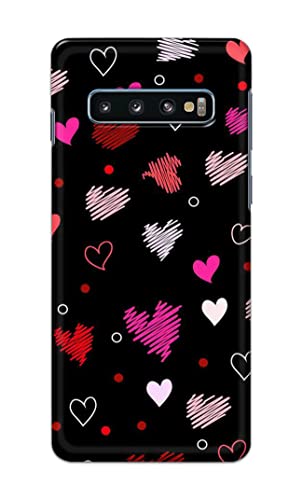 Image of PRINTFIDAA Vibrations of Love Hard Back Cover for Samsung S10 Plus (6.4 inch), SM-G975F / DS, SM-G975U, SM-G975W Back Cover -(P6) KAT1009
