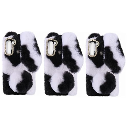 Coque TPU douce et chaleureuse protection antichoc mignonne 3pcs