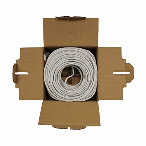 Image of NavePoint 250ft in Wall Audio Speaker Cable Wire CL2 16 /2 AWG Gauge 2 Conductor Bulk White