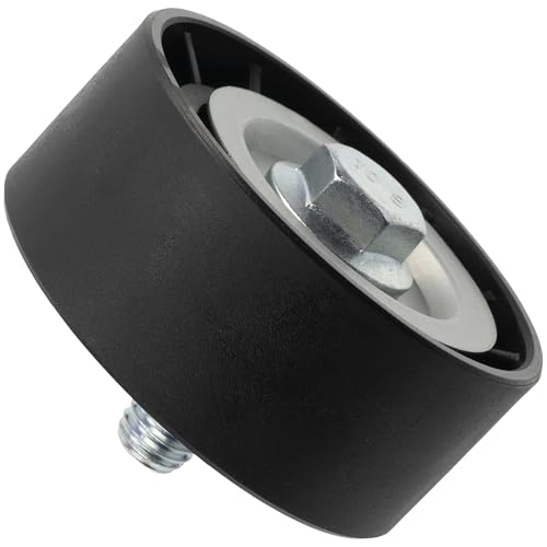AERZETIX - C43075 - Galet enrouleur de courroie d'accessoire - compatible avec 1613837880, 5751.73, 96 370 240, 963702480, 9637024080