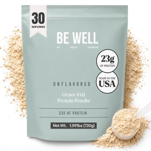Be Well by Kelly Unflavored Grass Finished Beef Protein Powder