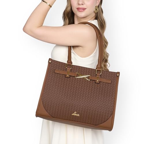 Image of Lavie Women's Kylie Infinity Satchel Bag | Satchel Handbag for Work | Ladies Purse | Stylish Shoulder Bag | Gift for Women