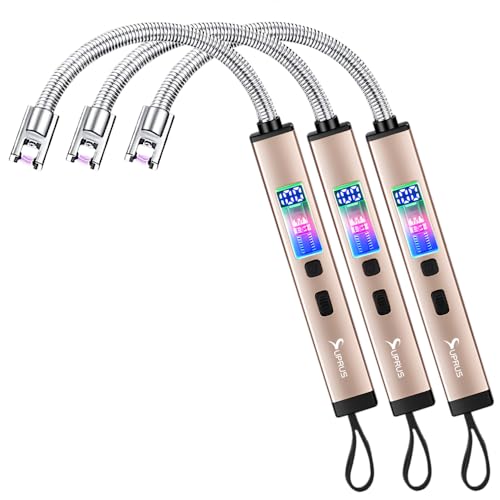 Encendedor eléctrico SUPRUS recargable USB con cuello flexible 360°