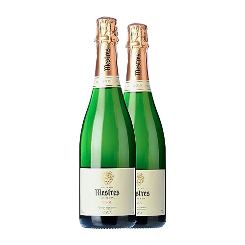 Mestres Visol Brut Nature Cava Gran Reserva – Pack de 2 Botellas de 75 cl Mestres Visol Brut Nature Cava Gran Reserva – Pack de 2 Botellas de 75 cl