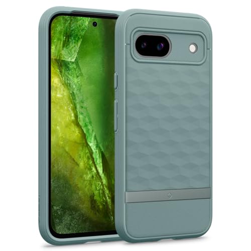 Image of Caseology Parallax for Google Pixel 8a Case 5G [3D Ergonomic Design](2024) - Sage Green