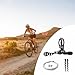 Menolana Dropper Post Lever Adjustable Control Remote Tools Replace Equipment Seatpost Remote Lever Shifter for Outdoor Mountain Bike, Black 22.2mm