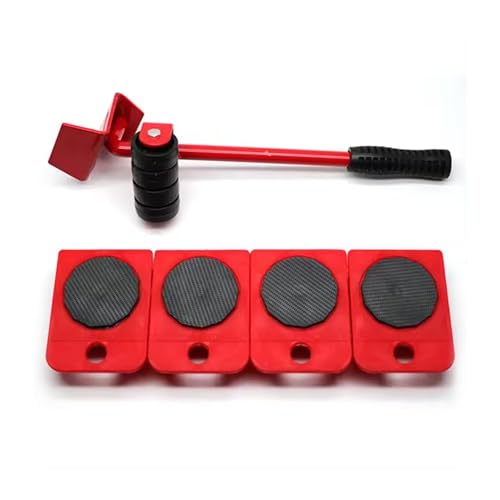Image of Robustt Furniture Movers Slider - Pack of 1 | 4 Pcs Furniture Lifter Mover Tool Set | 360 Rotational Pads | Heavy Duty Furniture Lifter and Mover | Lifting Tool for 150 KG