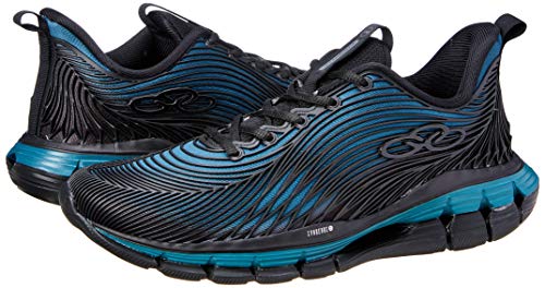 Tênis Combate, Olympikus, Masculino, Preto/Azul, 42