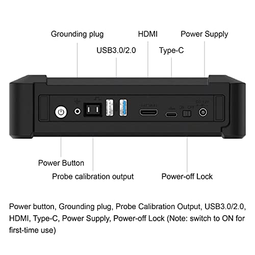 Micsig Digital Tablet Storage Oscilloscope 100Mhz 4Ch Sto1004 #TOP2