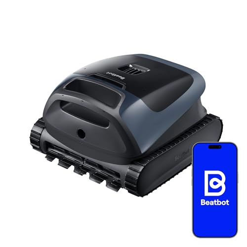 Beatbot (2026 Neu Sora 30 Poolroboter Akku Boden und Wand, 25700LPH Saugleistung, 3-Zonen-Reinigung, 5 Stunden Laufzeit, Filterkorb mit 5 L Kapazität, Marineblau