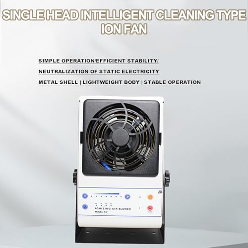 Ionizador de aire con ventilador y velocidad ajustable miniatura 4