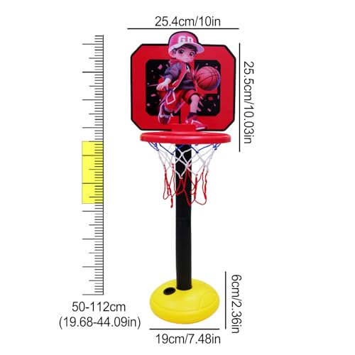 Aro de baloncesto para habitación infantil regulable que soluciona el aburrimiento 6