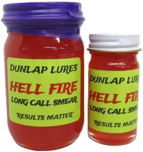 Hellfire Long Call Smear Lure - Dunlap Lures Trapping Supplies