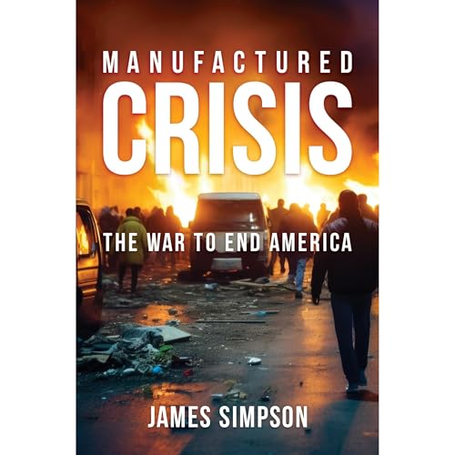 Manufactured Crisis Audiolibro Por James Simpson arte de portada
