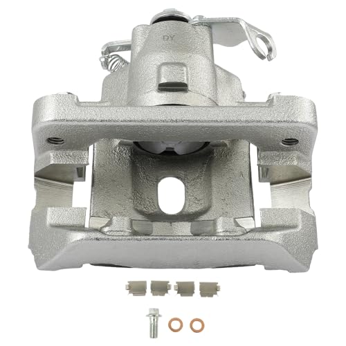 Image of 18B4909 Rear Left Disc Brake Caliper w /Bracket