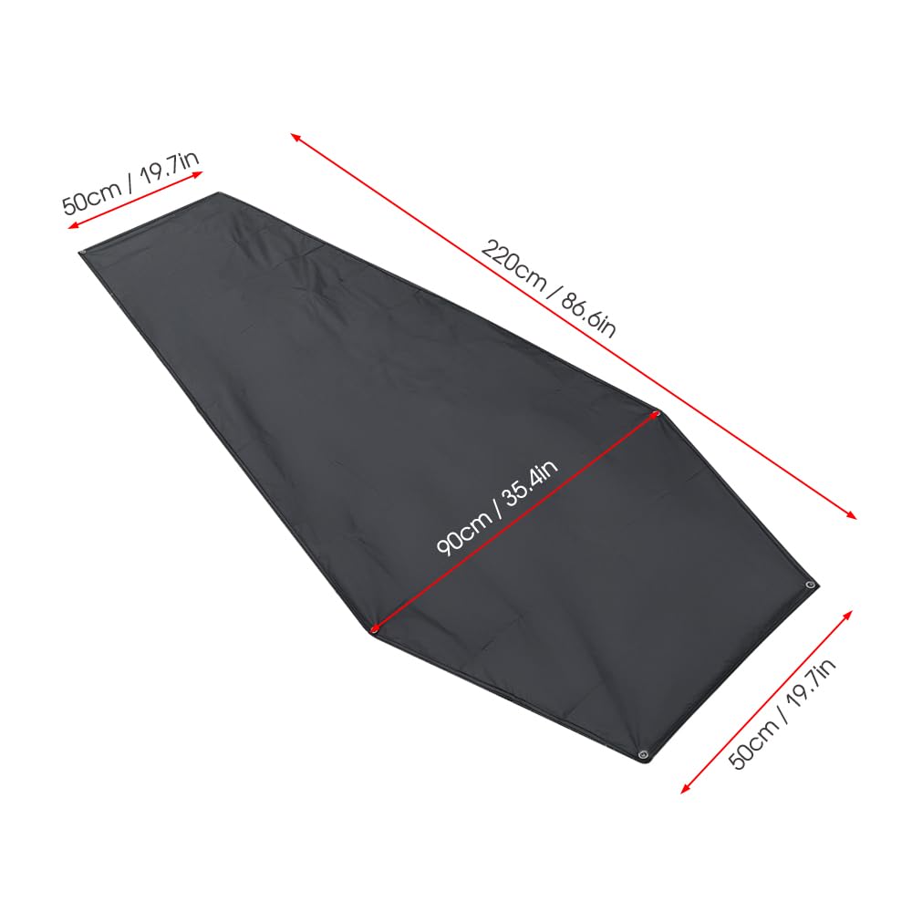 Tienda de senderismo para 1 persona, carpa vivac portátil con bolsa de transporte, tienda impermeable ultraligera, bolsa vivac, tienda de trekking, senderismo, montañismo, camping, escalada y viajes