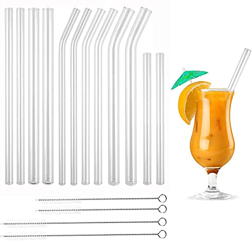 HALM – 6 Cannucce In Vetro Per Stanley Quencher – Riutilizzabili, 30,5 Cm, Con Spazzola – Prodotto In Germania