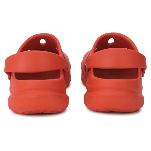 Image of CHUPPS Gator Clogs for Men | Lightweight EVA Clogs | Anti-Slip Sole | Cushioned Footbed | Breathable Ventilation | Adjustable Back Strap | Waterproof Casual Garden Clogs for Men