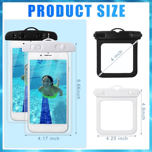 Fundas para celular impermeables con fundas de llaves y efectivo 5