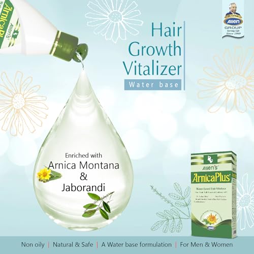 shop homeo ARNICA PLUS HAIR VITALIZER 100 ML ALLENKOL