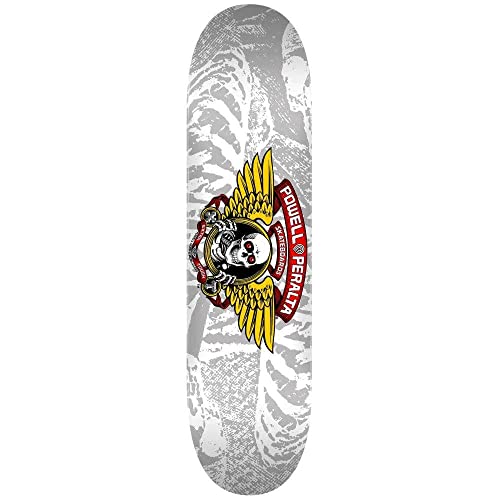 Tabla de Skate Deck, 8.0 x 31.45, PP Winged Ripper Plata