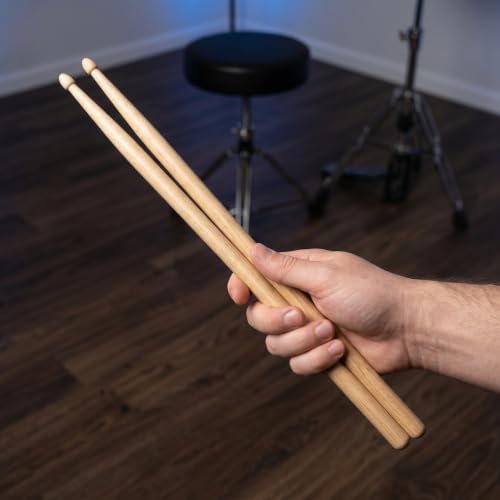 Set de Baquetas 5A de Madera de Arce con Cepillos y Bolsa miniatura 4