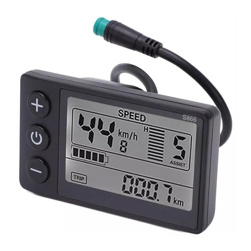 Panneau de commande S866 pour vélo électrique et étanche