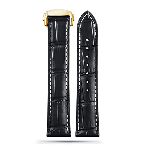 Bracelet cuir italien 20mm pour Omega Seamaster et Speedmaster