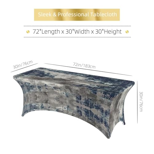 Housse de table extensible 1,8 m pour masquer et décorer vos buffets - 7