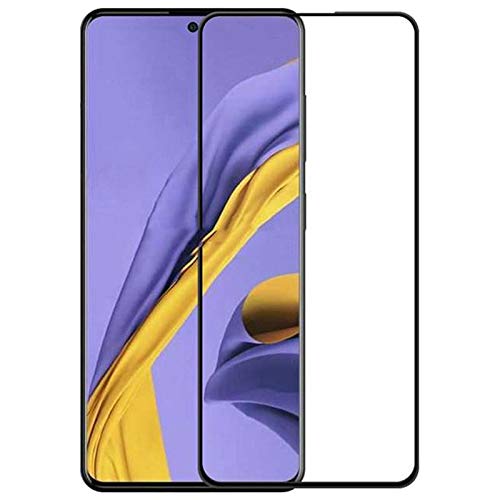 Image of Tempered Glass Screen Protector Compatible For Samsung S10 LITE Full Screen Coverage (Except Edge to Edge) and Free Complete Easy Installation kit.