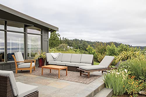 Classic Accessories Polyurethane Foam 62-024-Mushrm-Ec Ravenna Back Cushion, 1 Count (Pack Of 1), Mushroom, Outdoor Loveseat Cushions #TOP4