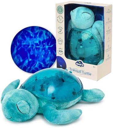 Cloud B Nightlight Musical Tranquil Turtle Recargable Aqua | Proy...