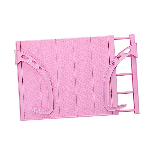 IMIKEYA Foldable Indoor Clothes Drying Rack - Retractable Over-Door Pants Hanger for Home Use