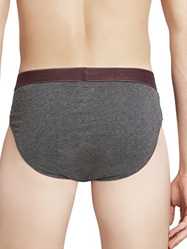 Image of Jockey 8037 Men Super Combed Cotton Solid Brief with Ultrasoft Waistband