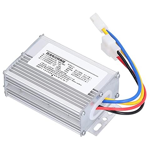 Spannungswandler, DC 48V-96V auf DC 12V 25A 300W IP66 Wasserdichter Spannung Konverter Transformator Voltage Reducer Converter für Auto Boot LKW Fahrzeug Solar System Cover