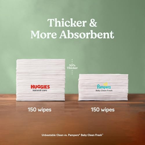 Huggies 00036000510799 Natural Care Sensitive Baby Wipes thumb #2