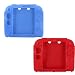 Lilyy 2Packs Protective Soft Silicone Rubber Gel Skin Case Cover for Nintendo 2DS (Blue,Red)