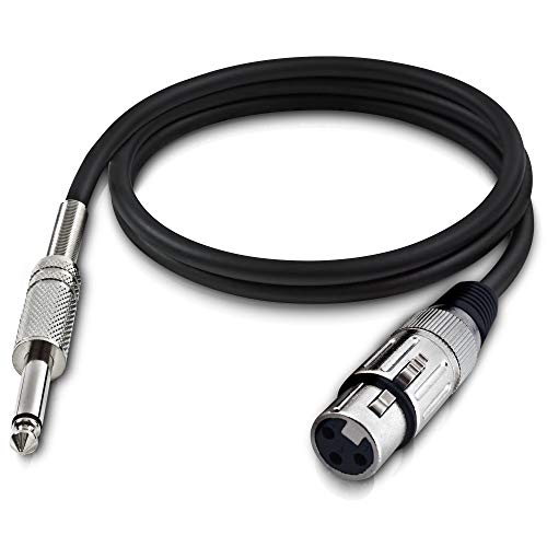 Cabo Para Microfone Xlr(F) X P10, Hayonik, Preto, 7M