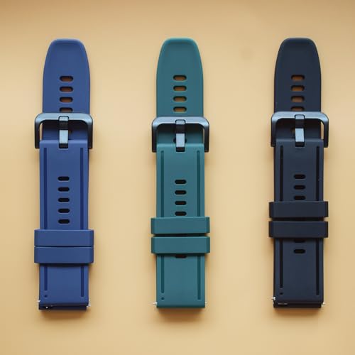 Correas compatibles Xiaomi Watch S1 4 unidades silicona miniatura 6