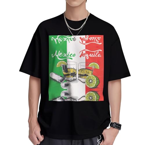 T-shirt respirant homme contre la chaleur en coton doux Mexique