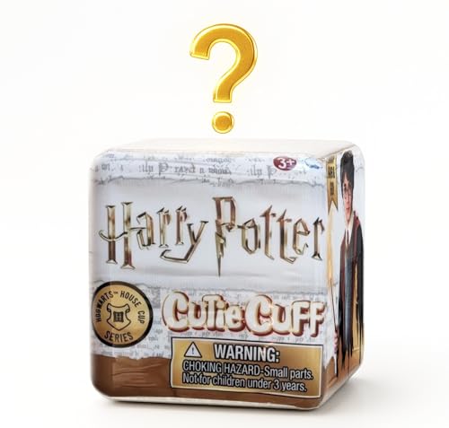 Harry Potter Cutie Cuff Mystery Box Plush Slap Bracelet - Collectible Hogwarts House & Character Plush Toy, Series 2 - Harry, Hermione, Ron, Snape,...