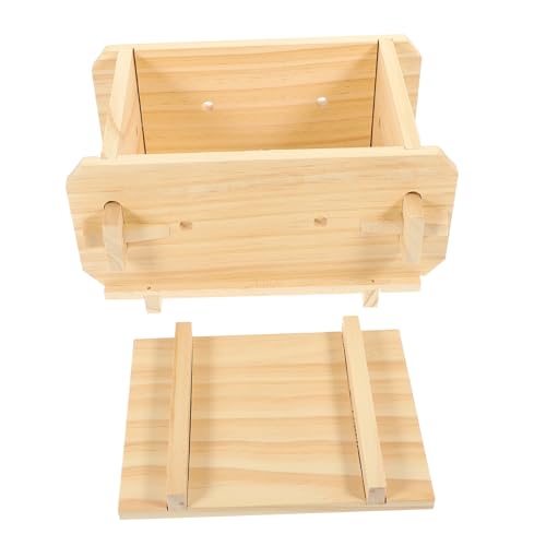 Alipis Molde De Tofu De Madera Tofu Extra Firme Tofu Firme Fabricante De Fideos Soja Tofu Sedoso Aparatos De Cocina Molde De Tofu Casero Moldes De Tofu Bricolaje Prensado De Tofu
