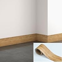 Bordi Adesivi Per Pareti Effetto Legno - 10 Cm X 10 M, Impermeabili E Rimovibili - Foto 2