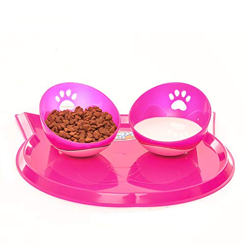 TRUQYS Kit Gato Band+Comedouro Peq. Rosa 1320Rs Truqys Para Gatos
