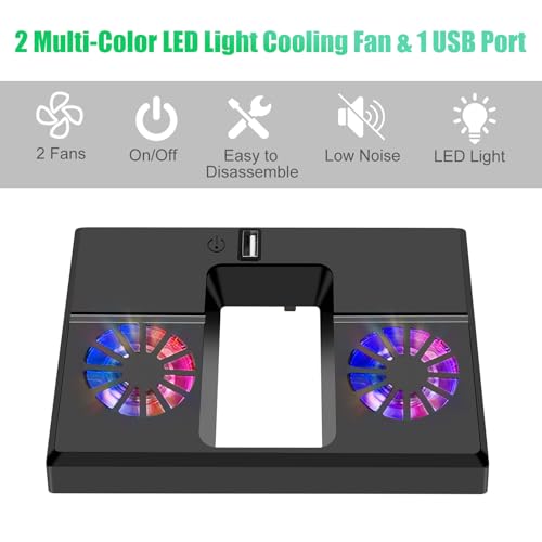 image for Linkstyle Cooling Fan for Xbox Series X, Vertical Cooling Stand Coolin