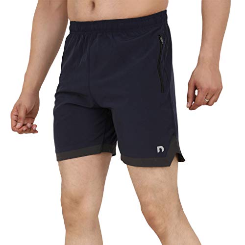 Image of NEVER LOSE Men's Lightweight Performance Training Shorts with Quick-Dry Fabric for Running, Gym and Everyday Workouts