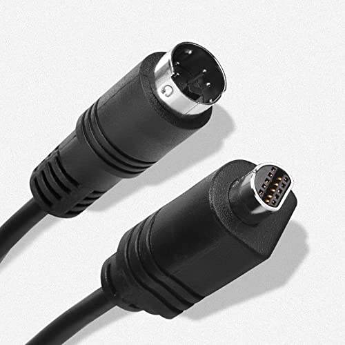 Kacebela Av A/V Audio Video Rca S-Video Cable Cord - Tv-Out Cable Vmc15Fs Handycam Audio Video Cable, Compatible With Sony Handycam Minidv Camcorder With 10-Pin Output Connector [5Feet] #TOP5