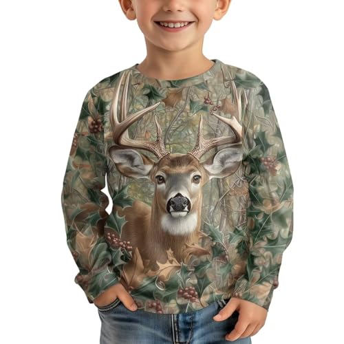 Image of Uourmeti Girls Graphic Tees Long Sleeve T Shirts for Teens Casual Tshirts Junior Sportswear Fall Tops