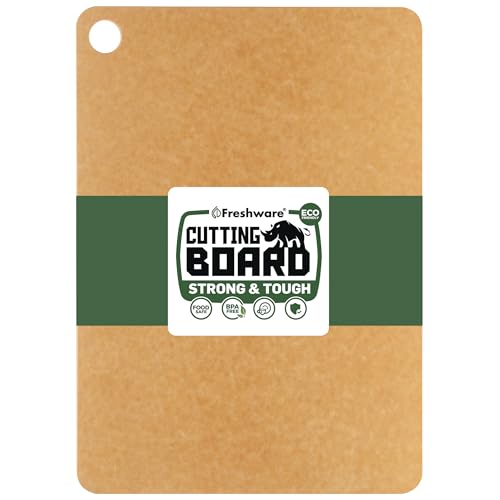 Comparison: Best Composite Cutting Board 10 Freshware Wood Cutting Board for Kitchen, Dishwasher Safe, X Large, 18